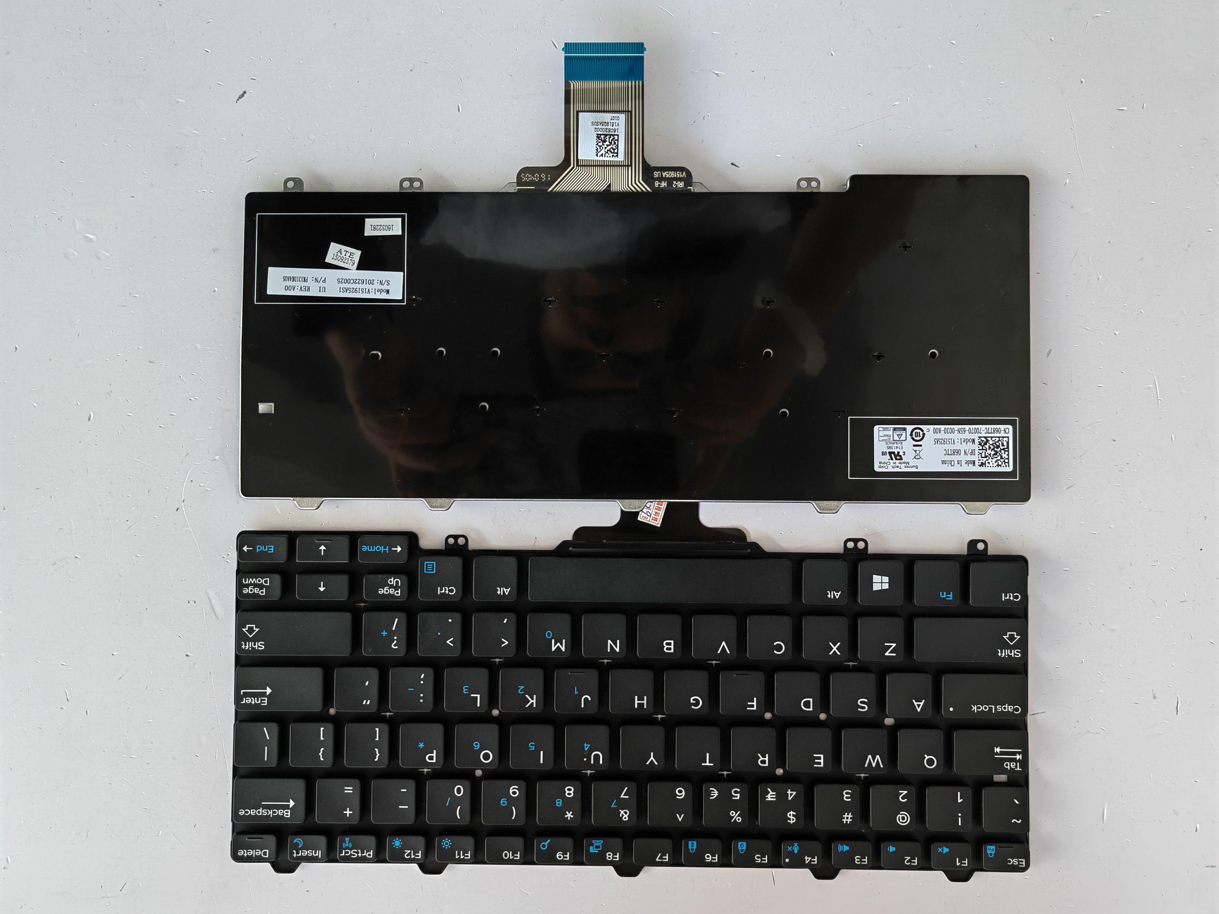 Picture of New Replacement Laptop Keyboard For DELL E7250 BLACK US Layout